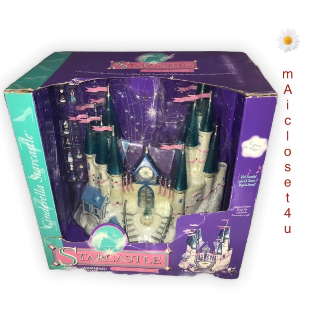🥳🎈Vintage 1997 Trendmasters Cinderella Playset - NEW